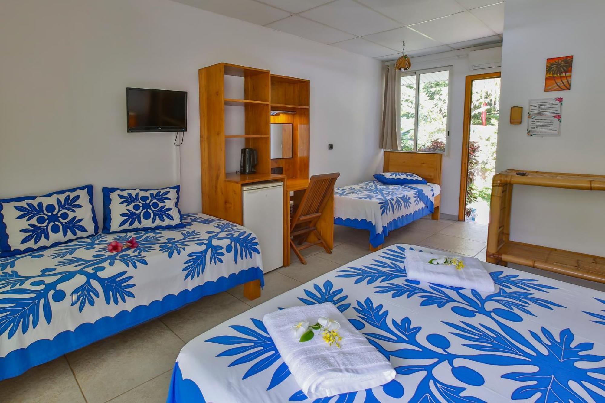 Punaauia  Pension De La Plage מראה חיצוני תמונה